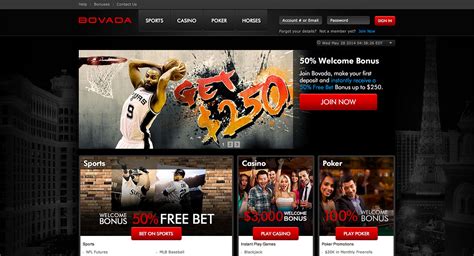 bovada sports site.